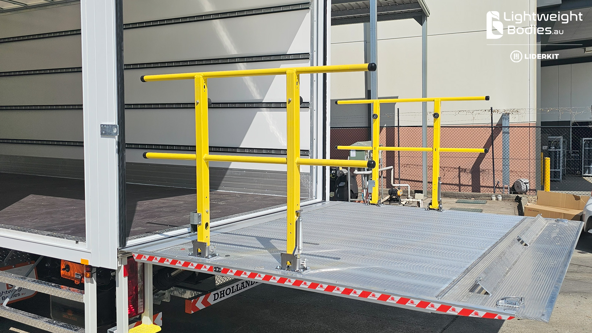 Lightweight Bodies.au Pantech 10 Pallet Cantilever 2.10