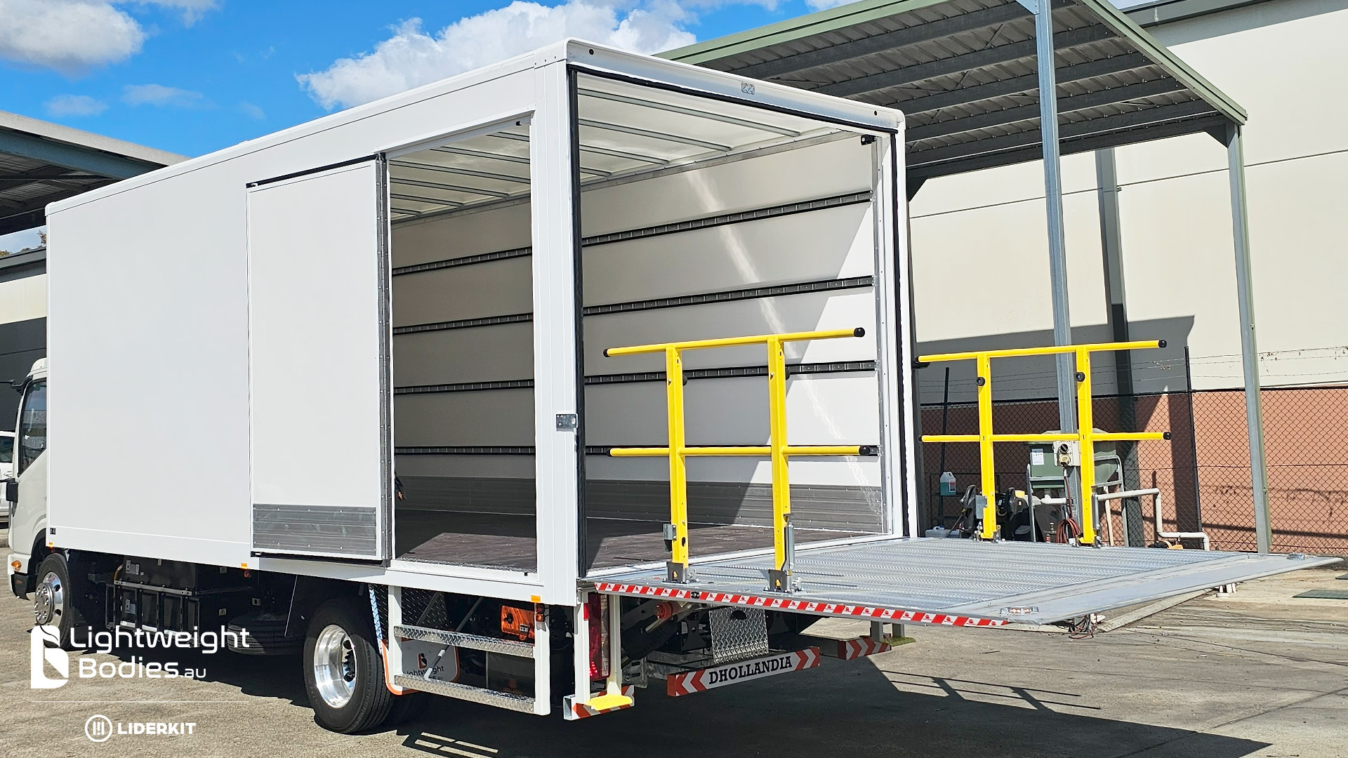 Lightweight Bodies.au Pantech 10 Pallet Cantilever 2.8