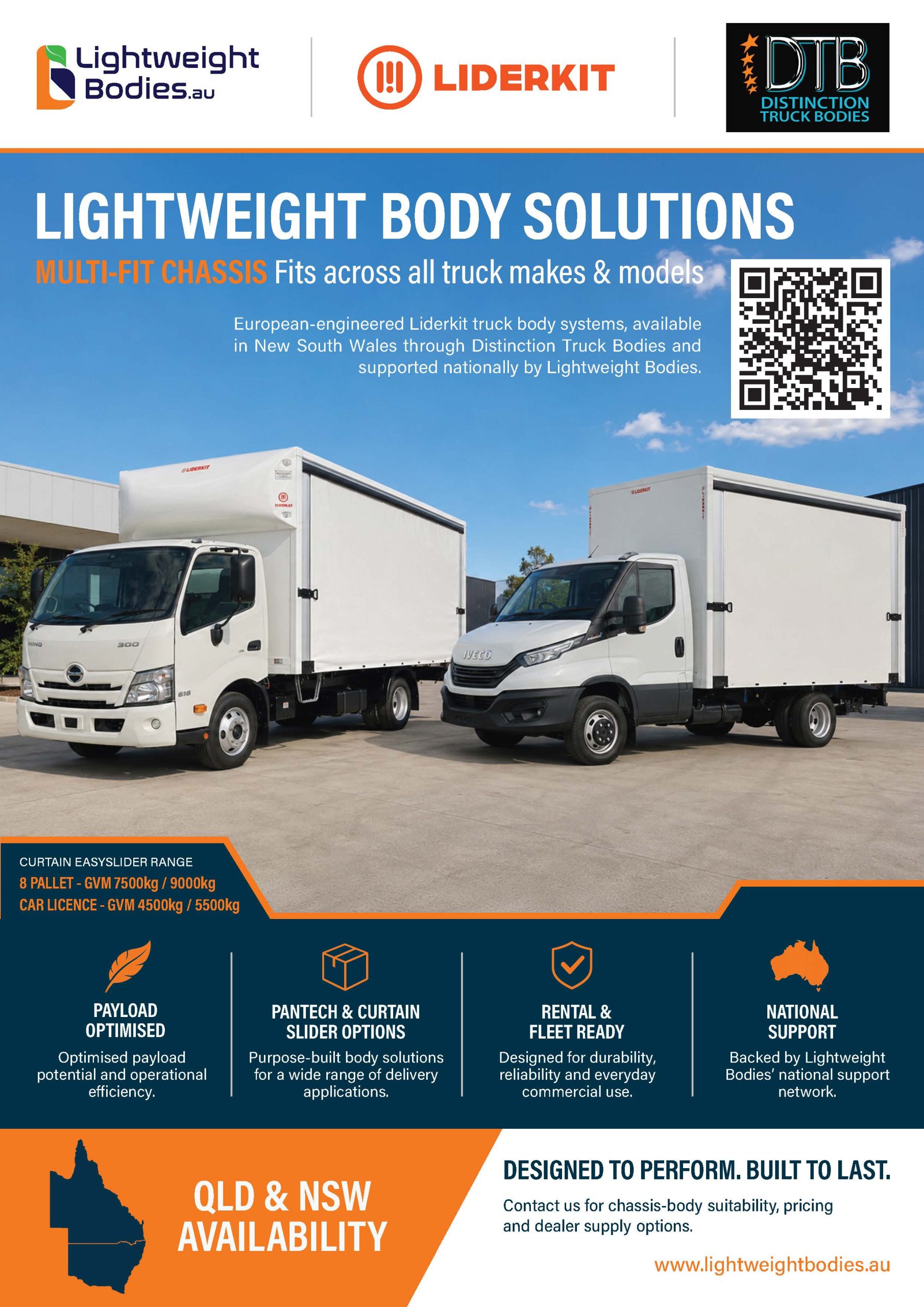 Lightweight Bodies Curtain EasySlider Brochure - Page 1