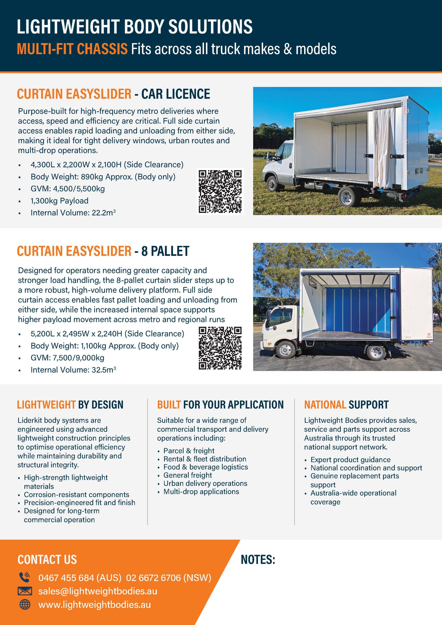 Lightweight Bodies Curtain EasySlider Brochure - Page 2