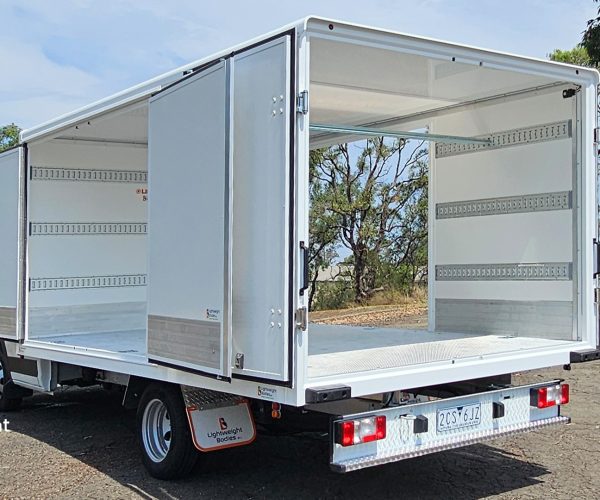 Lightweight Bodies .au - Pantech 6 Pallet Service Body 1.16
