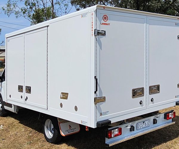 Lightweight Bodies .au - Pantech 6 Pallet Service Body 1.4